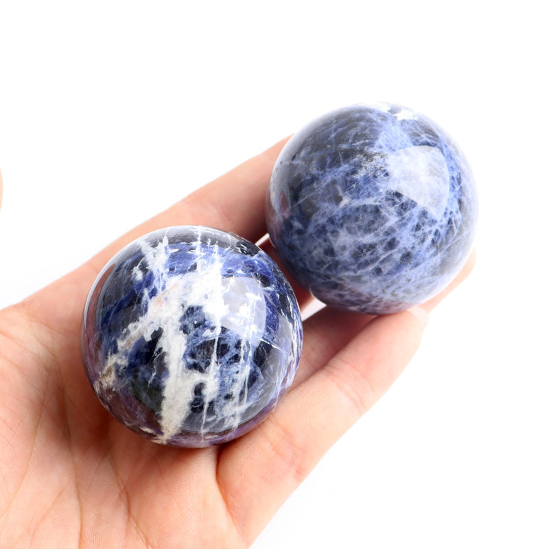 blue sodalite ball sphere