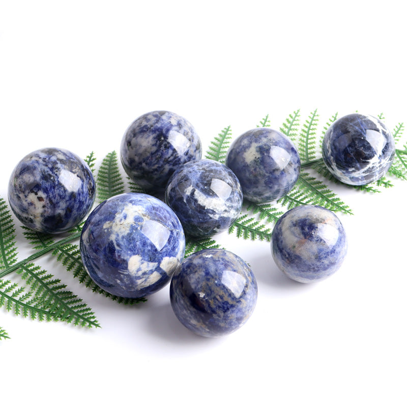 blue sodalite ball sphere