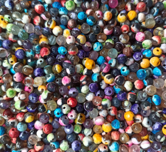 New tina 4MM Crystal Beads DIY(buy1 get1 beads and buy one get 5 charm freebies)