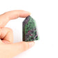 Small Epidote Wand Ruby Zoisite Tower