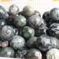 moss agate ball sphere,green aquatic plant agate