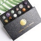 18pcs/set Natural Mixed 20mm Crystal Ball in Gift Box